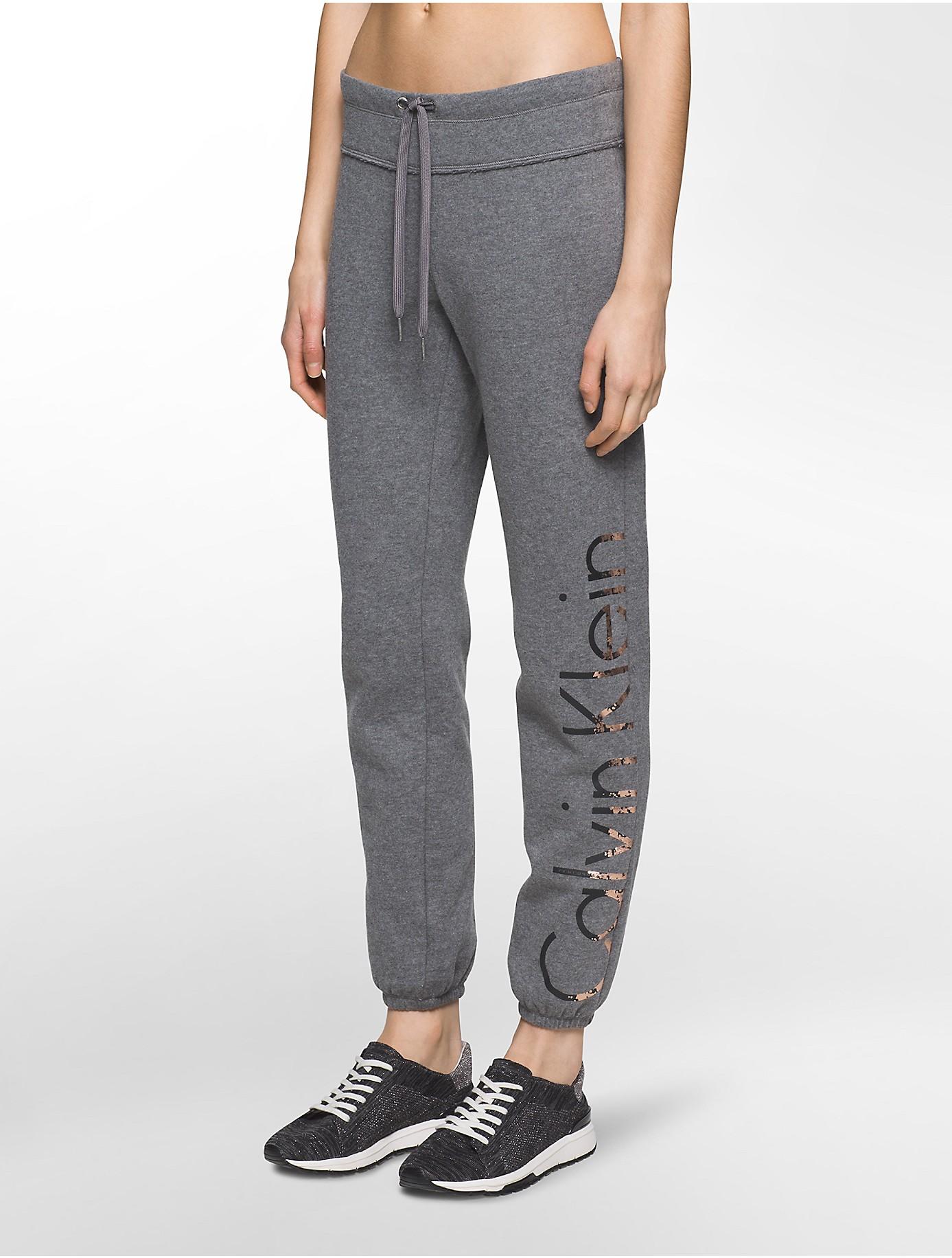 calvin klein banded sweatpants